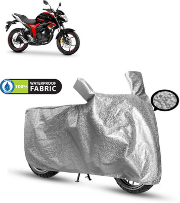 CODOKI Waterproof Two Wheeler Cover for Suzuki(Gixxer Special Edition, Silver)