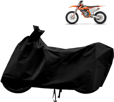 Horseyaart Waterproof Two Wheeler Cover for KTM(350 BS6, Black)
