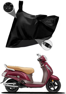 KEDIT Two Wheeler Cover for Suzuki(New Access 125, Black)