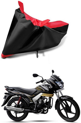 DeepShakshi AUTOMOTIVE Waterproof Two Wheeler Cover for Mahindra(Centuro, Red, Black)
