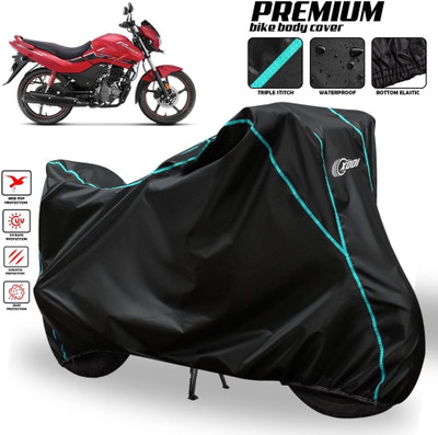 AutoGalaxy Waterproof Two Wheeler Cover for Hero(MotoCorp Passion Pro, Black)