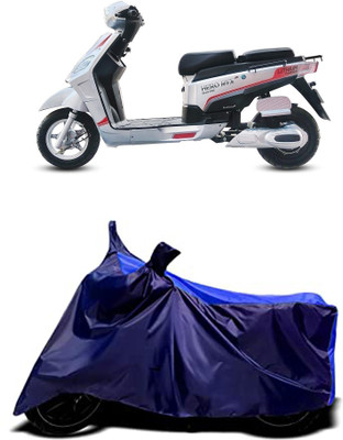 VESMEI Two Wheeler Cover for Hero(Electric NYX HS500 ER, Blue)