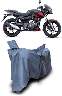 MADAFIYA Waterproof Two Wheeler Cover for Bajaj(Pulsar 150, Grey)