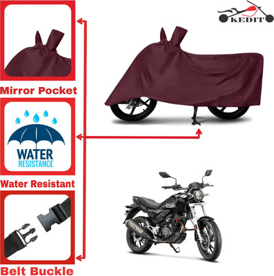 KEDIT Two Wheeler Cover for Hero(Xpulse 200T, Maroon)