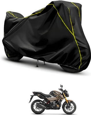 CODOKI Waterproof Two Wheeler Cover for Hero(Motocorp Xtreme 160 R, Black, Black)