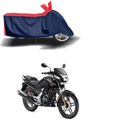 DeepShakshi AUTOMOTIVE Waterproof Two Wheeler Cover for Honda(CBZ Extreme, Red, Blue)