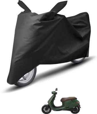 Caronix Waterproof Two Wheeler Cover for Ola(Black)