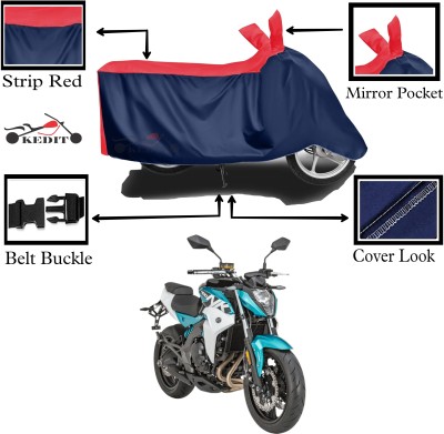 KEDIT Two Wheeler Cover for CFMoto(400NK, Red, Blue)