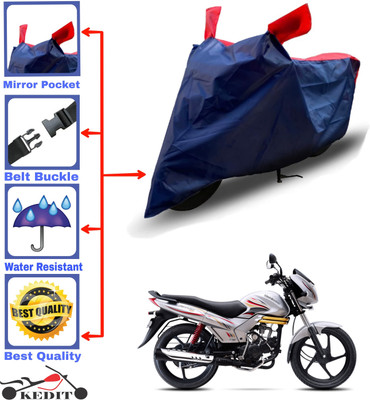 KEDIT Two Wheeler Cover for Mahindra(Centuro NXT, Red, Blue)