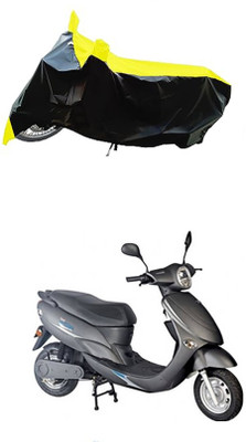 VESMEI Two Wheeler Cover for Avon(E Star BS6, Yellow)