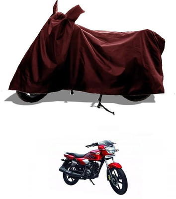 KEDIT Two Wheeler Cover for TVS(Phoenix 125, Maroon)
