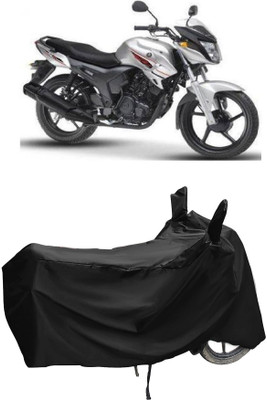 Autoprime Two Wheeler Cover for Yamaha(SZ R, Black)