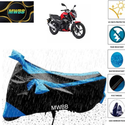 MWBB Waterproof Two Wheeler Cover for Mahindra(890 Duke, Multicolor)