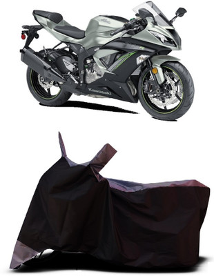VESMEI Two Wheeler Cover for Kawasaki(Ninja ZX-6R, Grey)