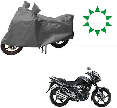 MMSSTAR Waterproof Two Wheeler Cover for Suzuki(GS 150R, Grey)