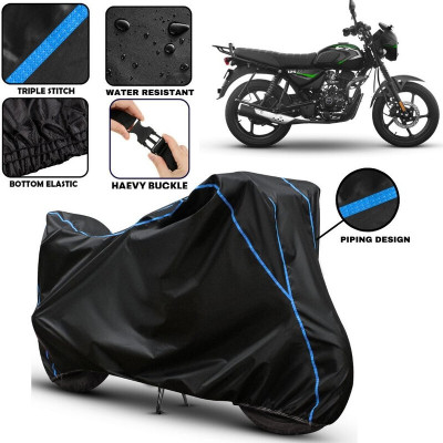 AutoGalaxy Waterproof Two Wheeler Cover for Bajaj(CT 125X, Black)