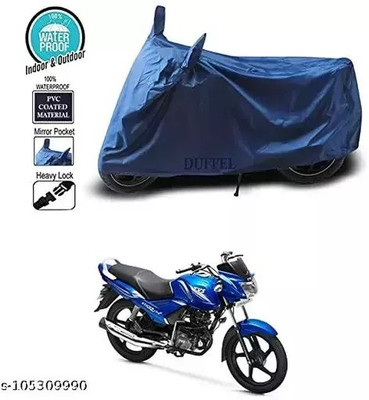 gurukul mart Waterproof Two Wheeler Cover for Tork(Fazer-250 BS6, Blue)