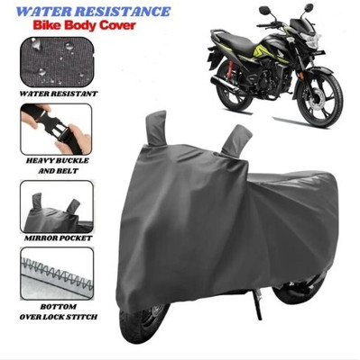 Tritika Waterproof Two Wheeler Cover for Honda(SP125, Grey)
