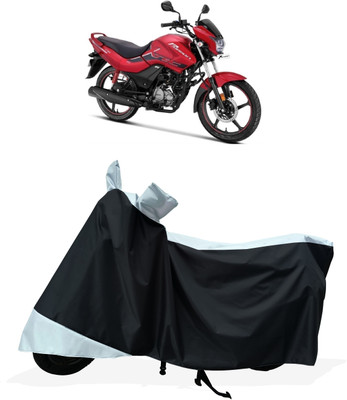 Tricway Two Wheeler Cover for Hero(Passion, White)