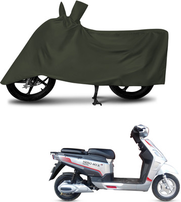 DeepShakshi AUTOMOTIVE Waterproof Two Wheeler Cover for Hero(Electric NYX e5, Green)
