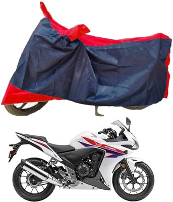 Ascension Two Wheeler Cover for Honda(CBR500R, Red, Blue)