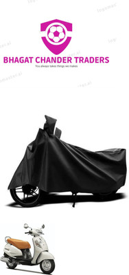 bhagat chander traders Waterproof Two Wheeler Cover for Suzuki(Access, Black)