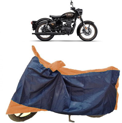 AutoFave Two Wheeler Cover for Royal Enfield(Classic 500, Multicolor)