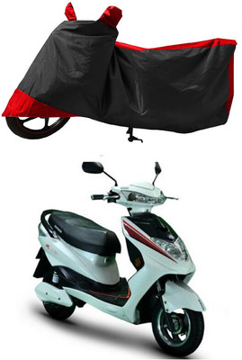 GROFATIK Two Wheeler Cover for Okinawa(R30 electric scooter, Red)