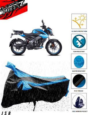 J S R Waterproof Two Wheeler Cover for Bajaj(Pulsar NS125, Blue)