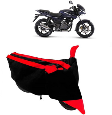 Mdstar Waterproof Two Wheeler Cover for Bajaj(Pulsar 180 DTS-i, Red)