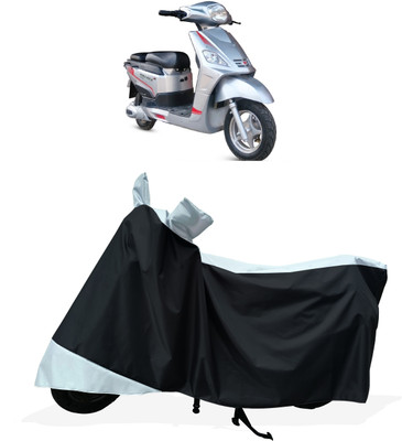 Tricway Two Wheeler Cover for Hero Electric(Electric NYX e5, White)