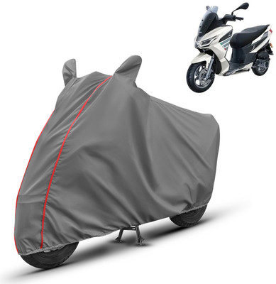 AUTOMOZEXO Waterproof Two Wheeler Cover for Aprilia(SXR 160, Grey)