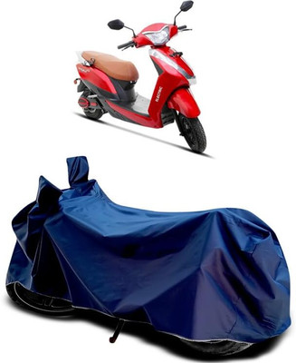 AASHTIK MART Two Wheeler Cover for Ampere(Magnus Pro, Blue)