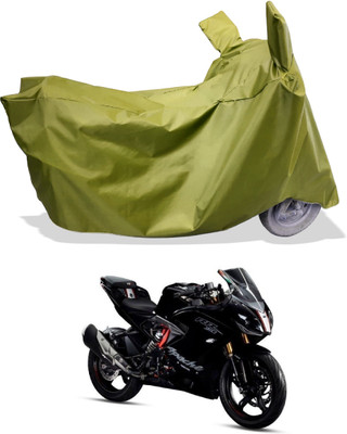 Amexride Two Wheeler Cover for TVS(Apache RTR 310 BS6, Maroon)