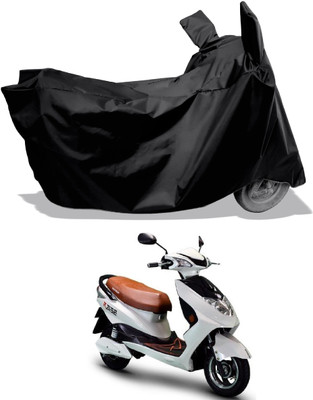 Amexride Two Wheeler Cover for Okinawa(Raise, Black)