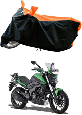 Mdstar Waterproof Two Wheeler Cover for Bajaj(Dominar, Orange)