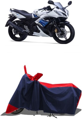 SUGASHRI Waterproof Two Wheeler Cover for Yamaha(R15 s, Red, Blue)