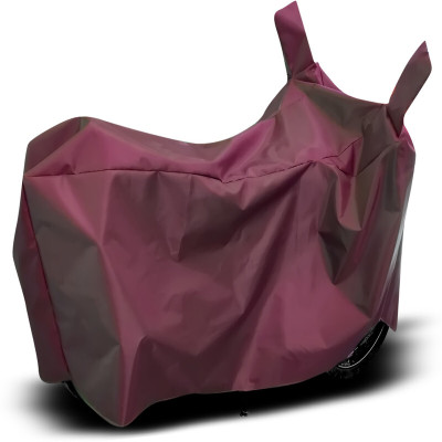 the victor Waterproof Two Wheeler Cover for Mahindra(Mojo, Maroon)