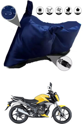 RONISH Waterproof Two Wheeler Cover for TVS(Raider, Blue)