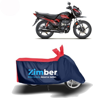 THE REAL ARV Two Wheeler Cover for Hero(Passion Pro TR, Red, Blue)