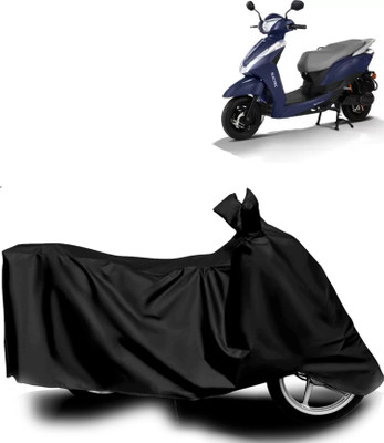 aksmit Two Wheeler Cover for Ampere(Magnus, Black)