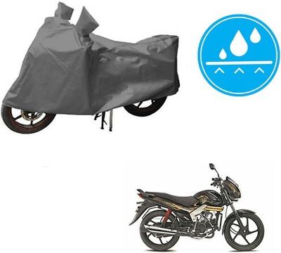 DeepShakshi AUTOMOTIVE Waterproof Two Wheeler Cover for Mahindra(Centuro, Grey)