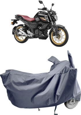 Amexride Two Wheeler Cover for Yamaha(FZS-FI, Grey)