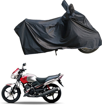 Motodreka Waterproof Two Wheeler Cover for Yamaha(Gladiator SS, Black)