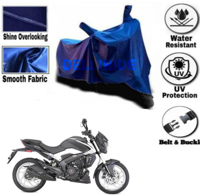 TPNYKR Waterproof Two Wheeler Cover for Bajaj(Dominar 400, Blue)