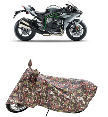 Coxtor Waterproof Two Wheeler Cover for Kawasaki(Ninja H2 BS6, Multicolor)