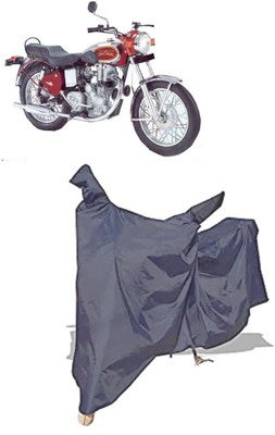 Amexride Two Wheeler Cover for Royal Enfield(Machismo 500, Grey)