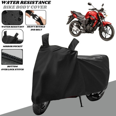 SRP PRODUCT Waterproof Two Wheeler Cover for Yamaha(FZ-S FI, Black)