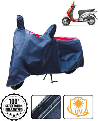Varnwal E Commerce Waterproof Two Wheeler Cover for Honda(Activa i, Red, Blue)