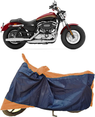 Autoprime Two Wheeler Cover for Harley Davidson(XL 1200, Multicolor)